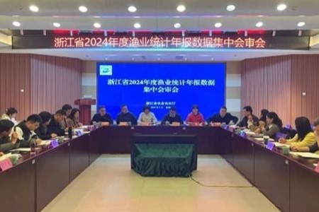 协会参加浙江省2024年度渔业统计年报数据集中会审会